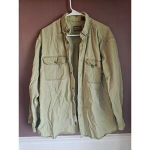 C.E. Schmidt Workwear Mens Heavyweight Cotton Twill Button Down Shirt